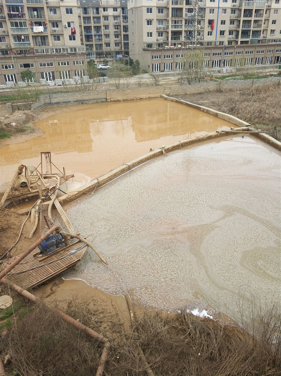 越城沉淀池淤泥清理-厂区废水池淤泥清淤